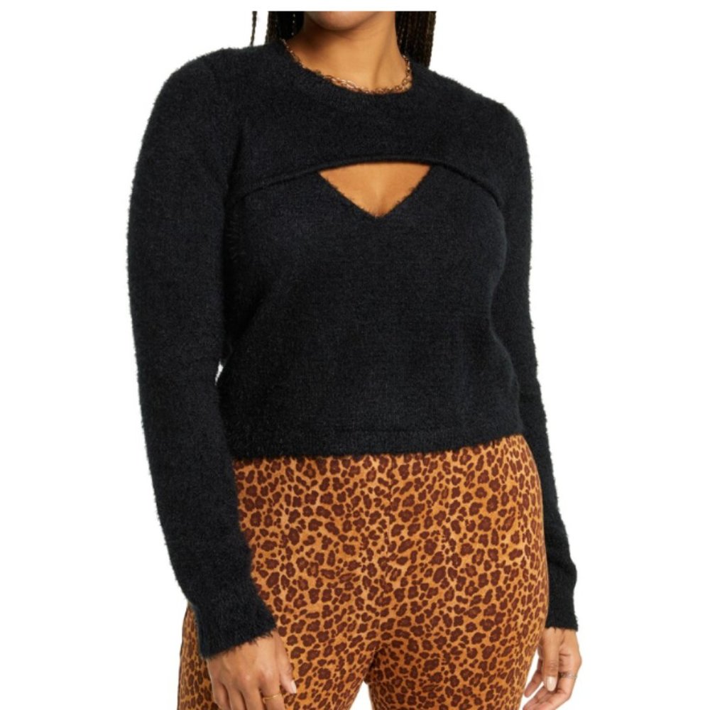 BP Cozy Crop Shrug & Tank Top